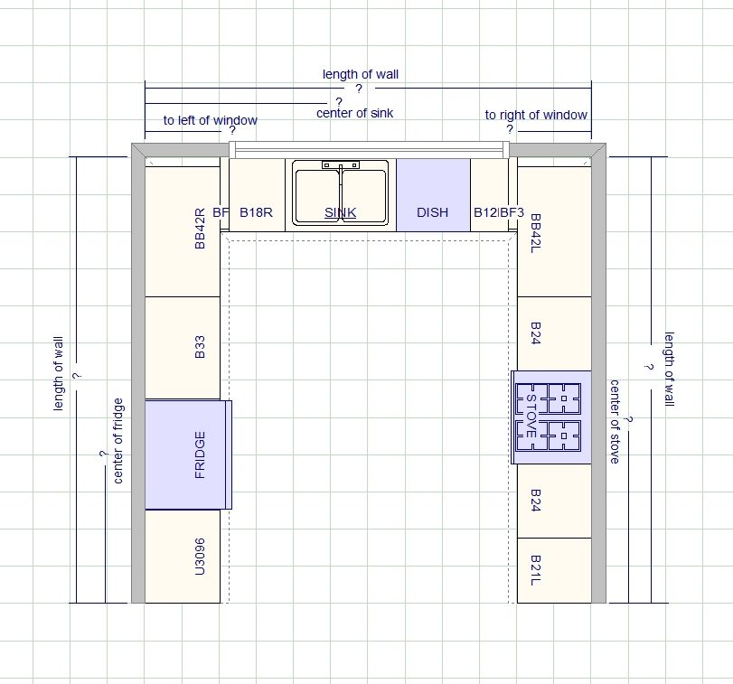 How To Measure For Kitchen Cabinets And Countertops / How to Measure ...